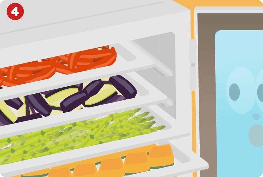 低温・多段で効率化